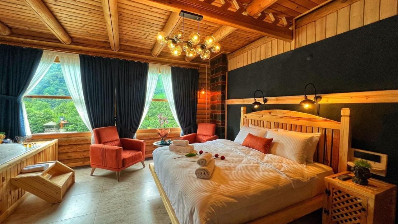 Bed and Breakfast Heaven Vip Wooden Palace Ардешен Экстерьер фото